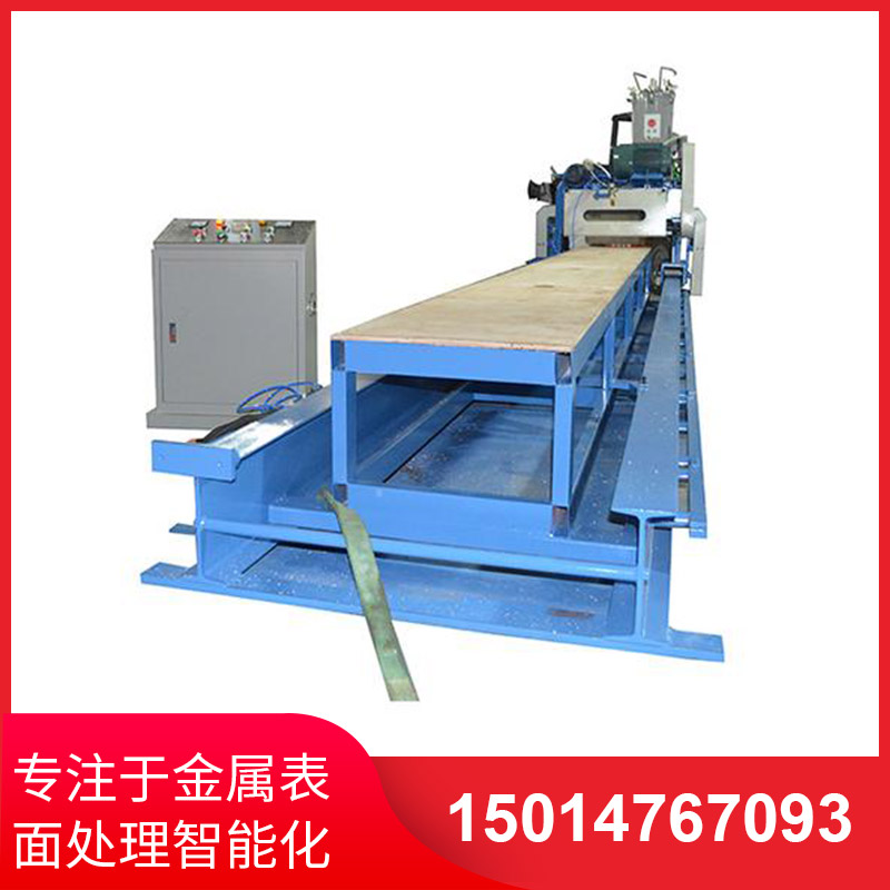 六米(mi)長(zhang)平(ping)麵抛(pao)光機